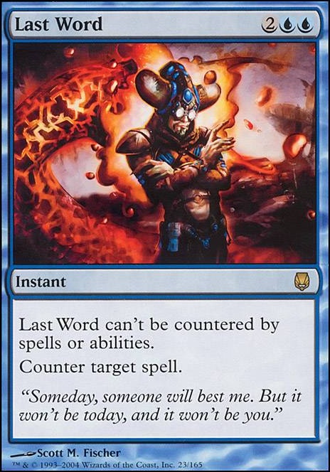 Featured card: Last Word