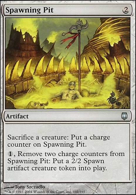 Spawning Pit feature for Mono-Black Token Time
