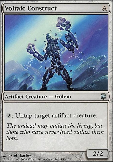 Featured card: Voltaic Construct