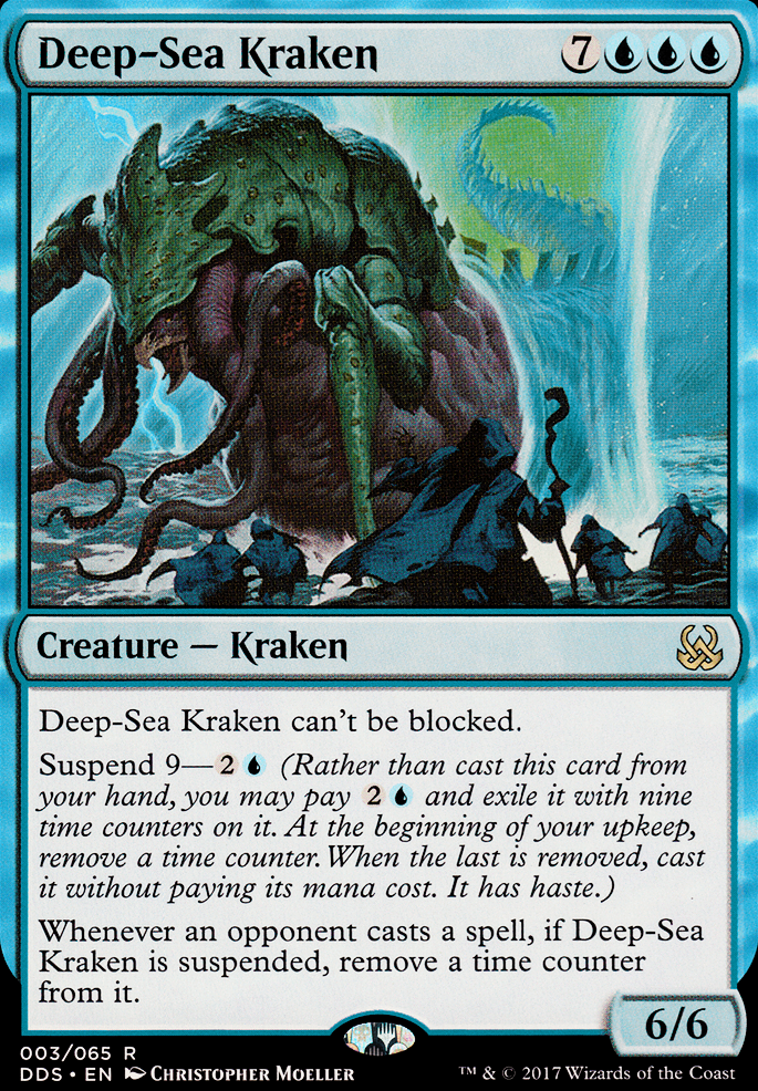 Deep-Sea Kraken feature for Budget Deck of Cards