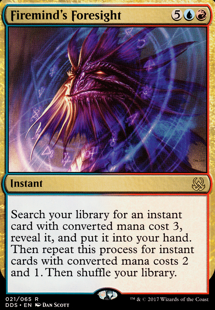 Firemind's Foresight feature for Niv-Mizzet, the Angry Dragon Wizard 3.0
