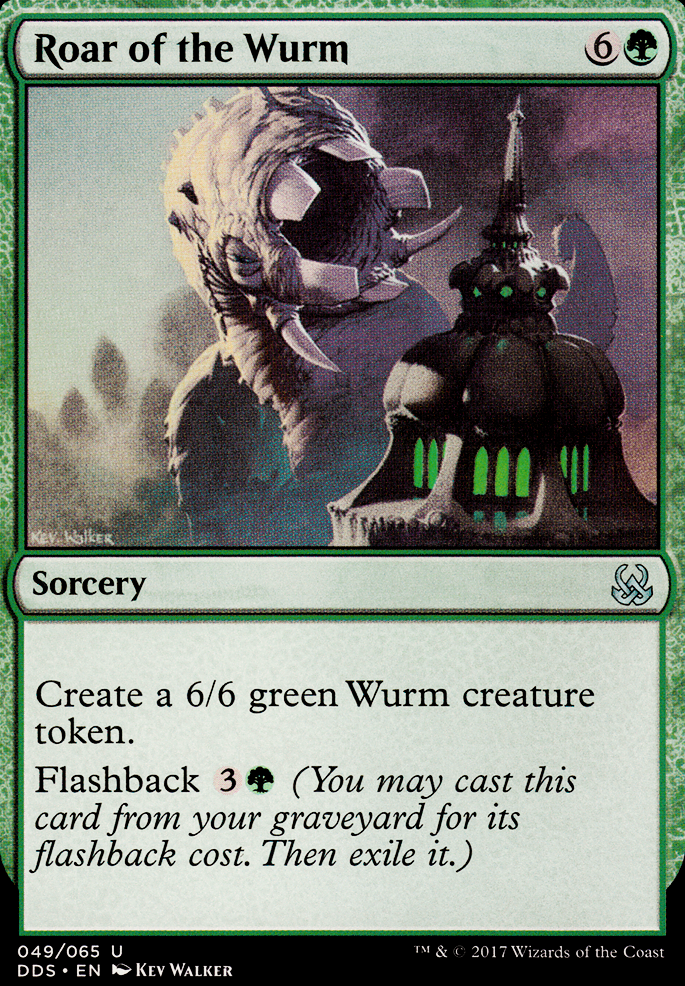Featured card: Roar of the Wurm