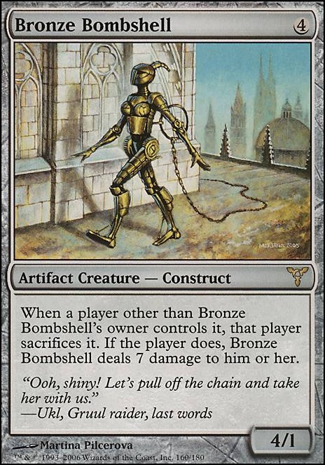 Bronze Bombshell feature for Sexy Robots and Booby Traps!