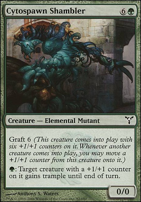 Featured card: Cytospawn Shambler