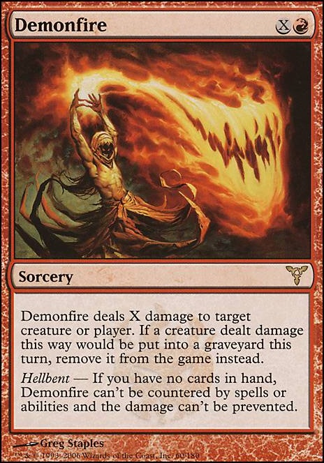 Featured card: Demonfire
