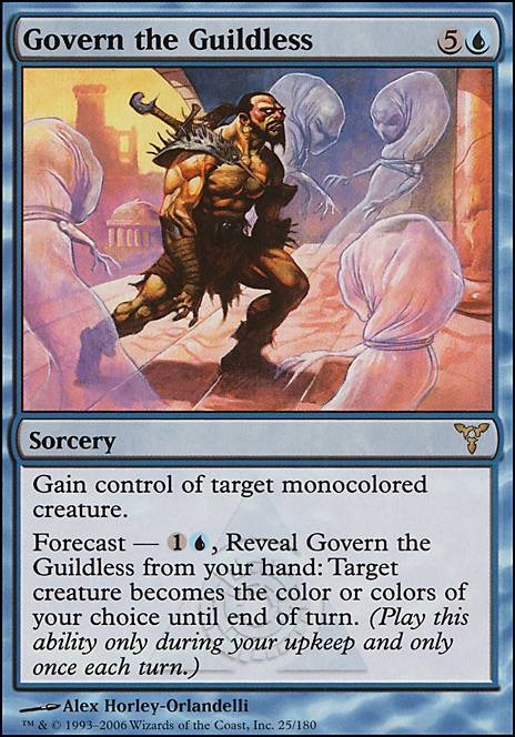 Featured card: Govern the Guildless