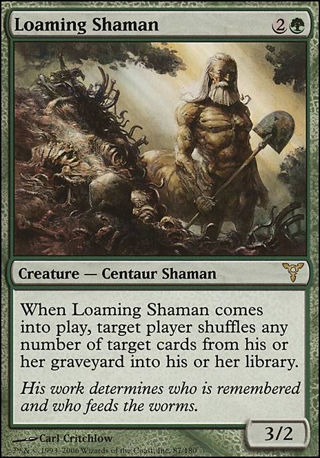 Featured card: Loaming Shaman