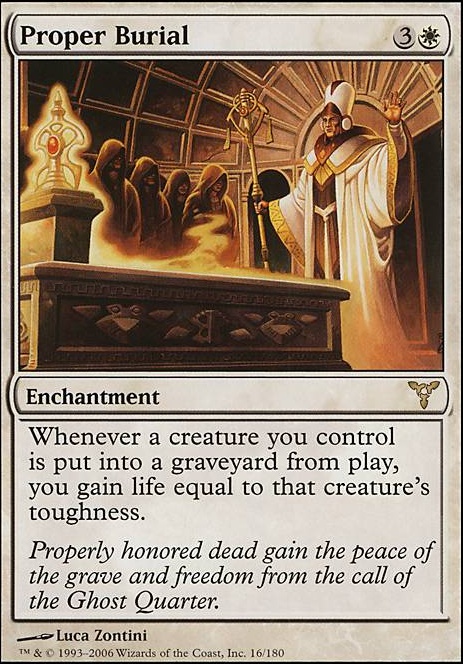 Featured card: Proper Burial