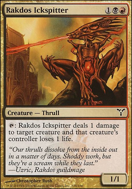 Featured card: Rakdos Ickspitter