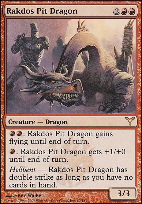 Featured card: Rakdos Pit Dragon