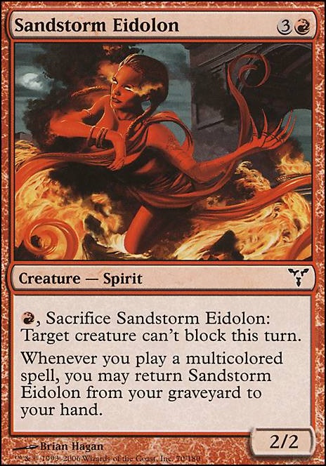 Featured card: Sandstorm Eidolon