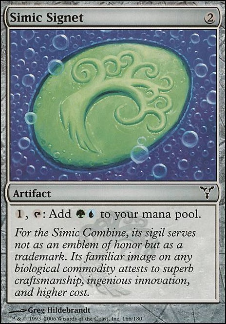 Simic Signet feature for Simics' Great Evolution