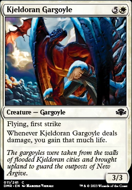 Kjeldoran Gargoyle feature for 3-0 DMR draft #2