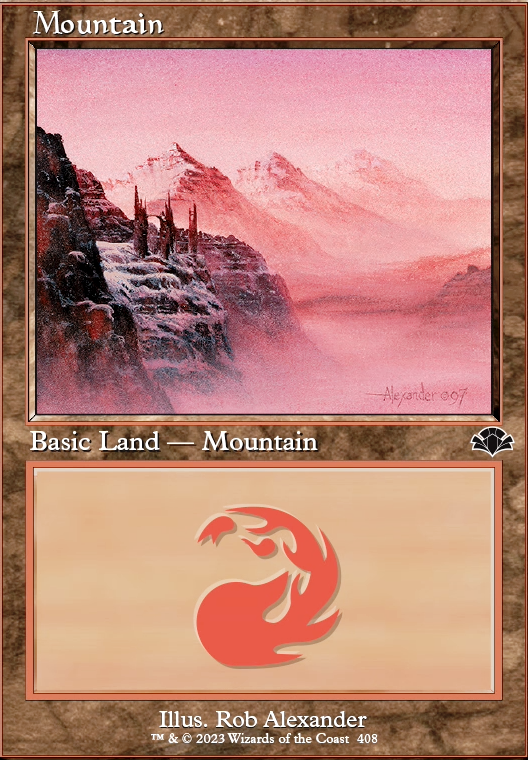 Mountain feature for Boros aggro