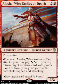Alesha, Who Smiles at Death feature for Alesha who smile at Artifacts