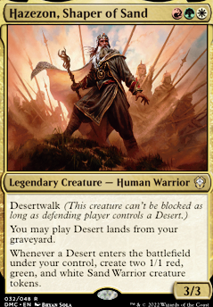 Hazezon, Shaper of Sand feature for In the desert you can't remember your name Hazezon