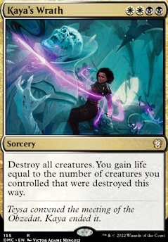 Kaya's Wrath feature for Orzhov Aristocrats