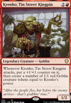 Krenko, Tin Street Kingpin feature for Goblin Horde