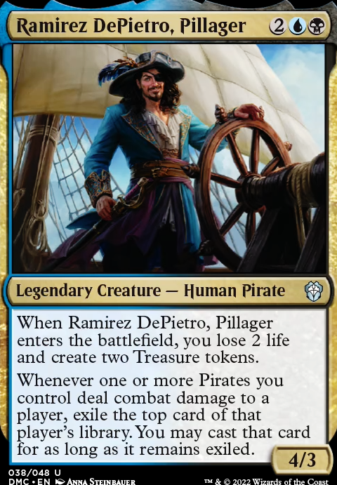 Commander: Ramirez DePietro, Pillager