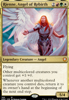 Rienne, Angel of Rebirth feature for Red/white/green power deck