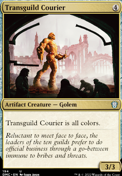 Featured card: Transguild Courier