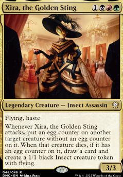 Xira, the Golden Sting feature for Will you BEE mine? Dr. Bees!!! Bee-ware - cEDH