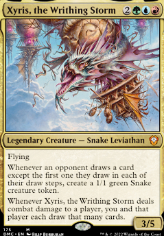Xyris, the Writhing Storm feature for Snakes on a Planeswalker - Xyris EDH swarm