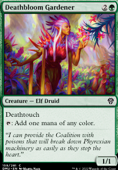 Deathbloom Gardener feature for Sigarda and The Great Devotion