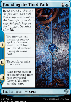 Founding the Third Path feature for Esper Control (budget $25 competitive)
