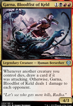 Garna, Bloodfist of Keld feature for Your pain is my pleasure [Pauper EDH][PDH]