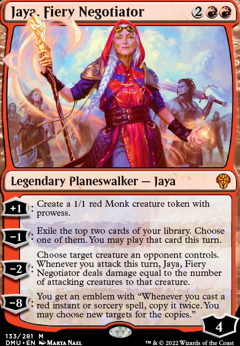 Jaya, Fiery Negotiator feature for Standard│Budget Mono-red Aggro