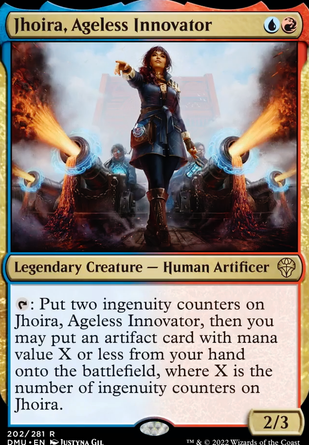 Jhoira, Ageless Innovator feature for Jhoira Artifacts
