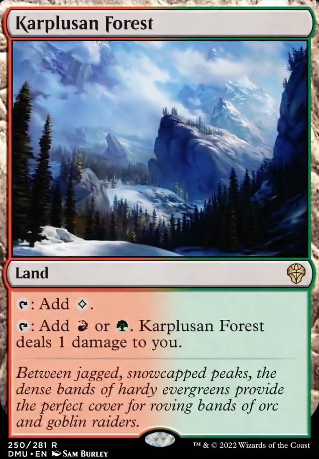 Featured card: Karplusan Forest