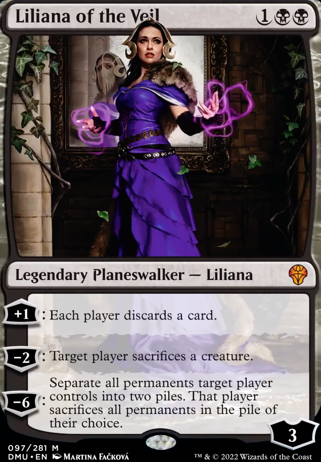 Liliana of the Veil feature for Modern 8 rack/ control