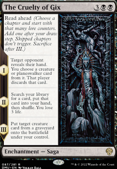Featured card: The Cruelty of Gix