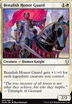 Benalish Honor Guard feature for Mono Pillow Fort