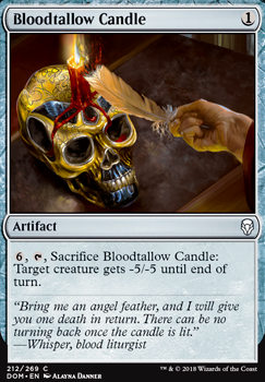 Bloodtallow Candle feature for Liliana, Master of Death