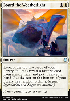 Board the Weatherlight feature for Tiana, the only boros commander that draws