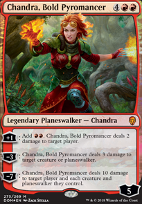 Chandra, Bold Pyromancer feature for Chandra The Bold
