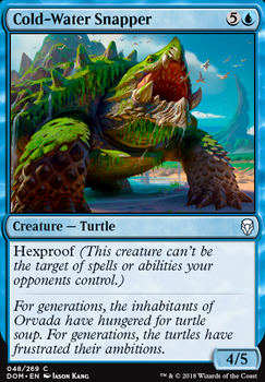Cold-Water Snapper feature for Turts and Torts (Pauper Turtles for Insane People)