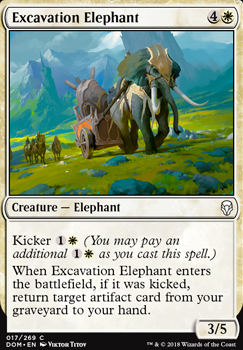 Featured card: Excavation Elephant