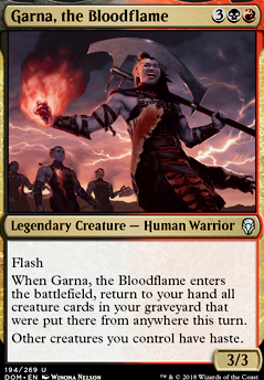 Garna, the Bloodflame feature for Garna the Bloodflame