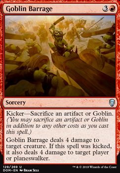 Featured card: Goblin Barrage