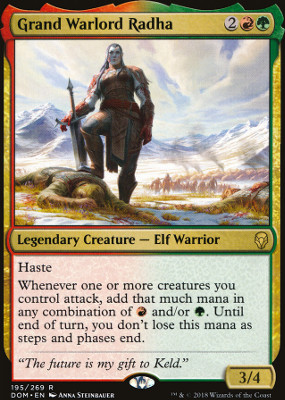 Featured card: Grand Warlord Radha