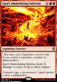 Commander: Jaya's Immolating Inferno