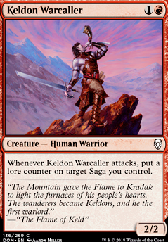 Featured card: Keldon Warcaller