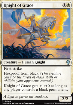 Knight of Grace feature for First white deck