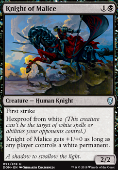 Featured card: Knight of Malice