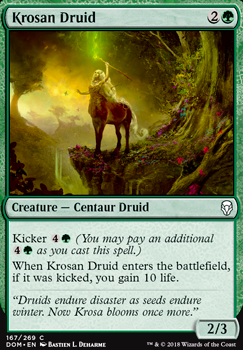 Krosan Druid feature for Seton, Protector of Storm