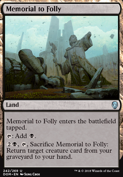 Featured card: Memorial to Folly